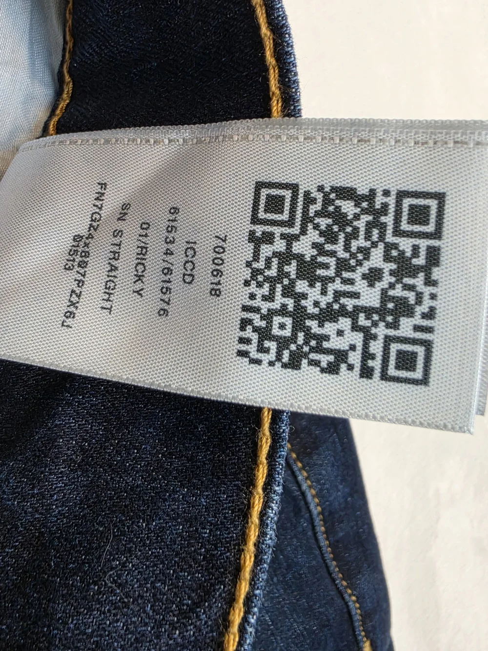 True Religion Ricky Relaxed Straight Jeans Men's 33x34 Dark Indigo Wash NWT
